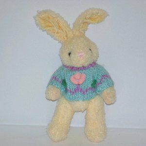 1997 CHRISHA PLAYFUL EASTER RABBIT JOINTED PLUSH